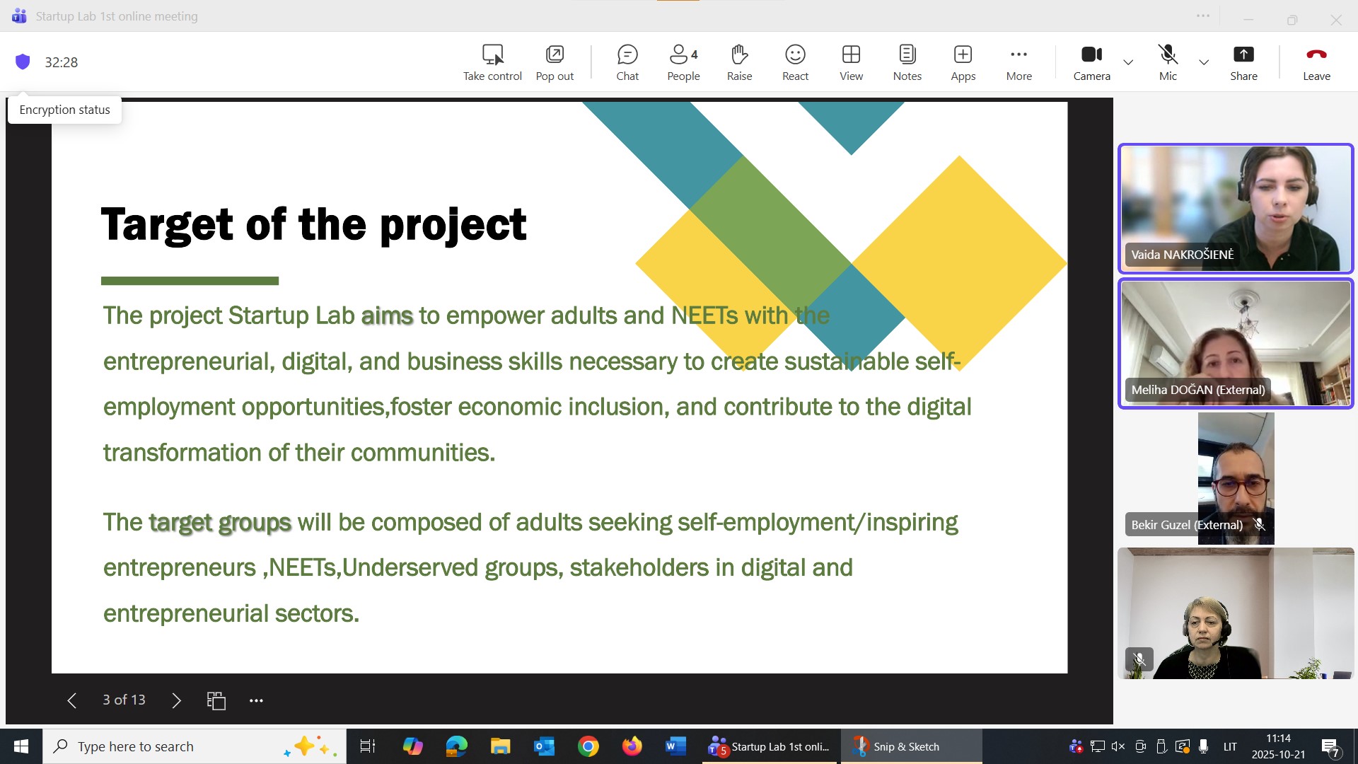 Kick-Off Meeting Group Photo